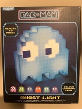 Pac Man Ghost LED Light 7" Color Changing, Music Reacting, Paladone 