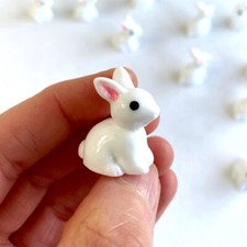 Easter rabbit jewellery charms