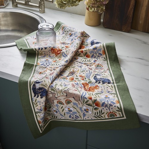 Cotton tea towel ulster - cotton,