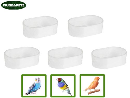 Pack wundapets plastic white - 5,