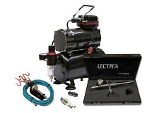 TC-80T PISTON COMPRESSOR WITH TANK & HARDER & STEENBECK ULTRA 2024 AIRBRUSH KIT