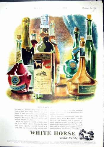 Antique old print 1951 - old,