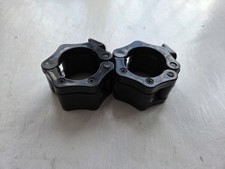 2" Olympic Bar Collars PAIR -  Barbell Dumbell Clamps  Clamp 4 Bar Weightlifting