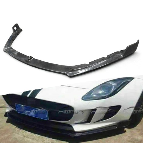 Carbon fiber front bumper - carbon,