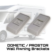 Dometic Prostor Awning Wall Bracket White Pair