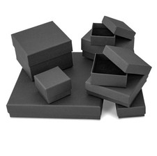 Black matte finish card - black,