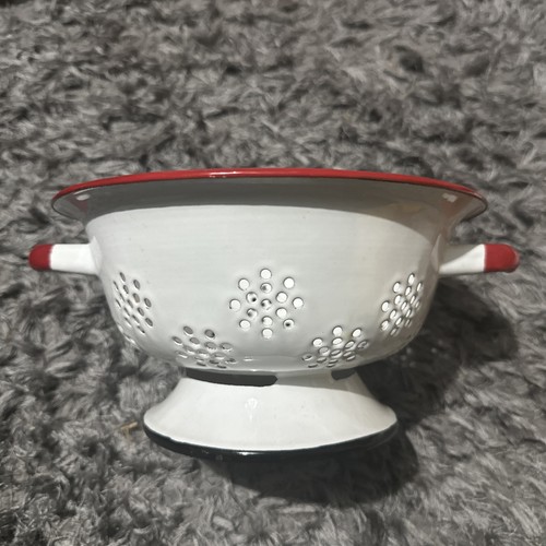 Vintage polish enamel - enamel, handled