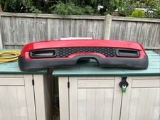 Mini Cooper S R56 R57 R58 R59 Lci 2010-2014 Complete Rear Bumper In Chilli Red