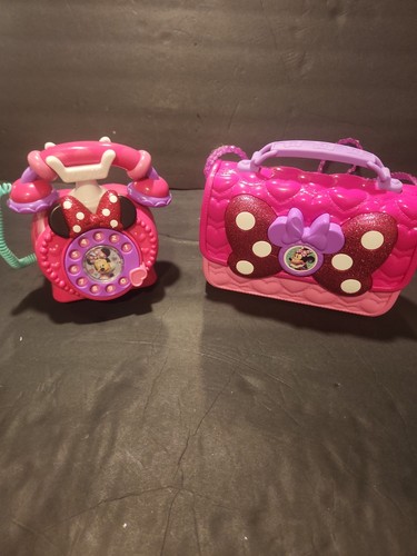 Minnie mouse telephone and - minnie,