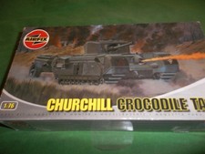 AIRFIX   1/76 SCALE CHURCHILL CROCODILE  TANK