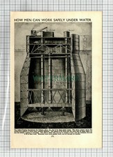 (7647) How A Caisson Works   - 1936 Cutting