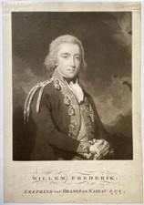 Antique print, mezzotint, 1794