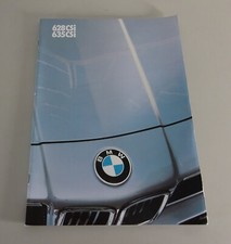 Opuscolo BMW Series 6 E24