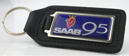 Saab quality black leather - 95,