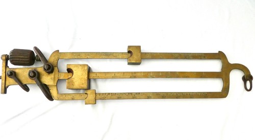Brass triple hanging balance - triple,