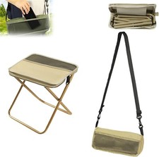 Outdoor Folding Backpack Stool Camping Equipment Folding Chair Pencil Case UK