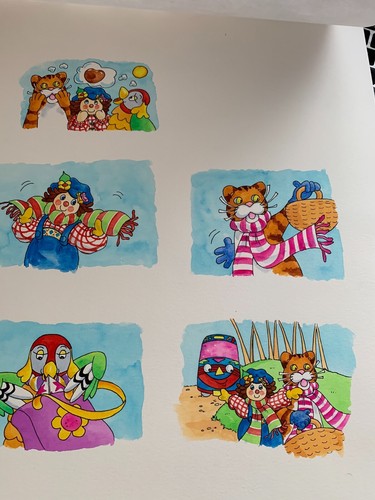 Signed original artwork - signed,