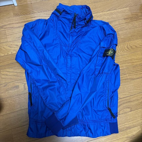 Stone island blue nylon - blue,