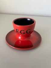 COUNTRY RANGE EGG CUP - RED & BLACK