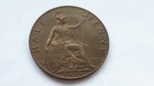 1919 George V half-penny.