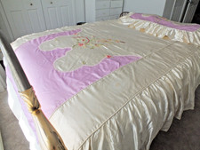 FULL size vintage SATIN