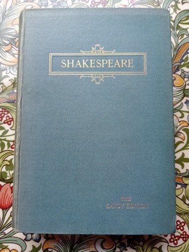 Shakespeare the savoy edition - shakespeare,