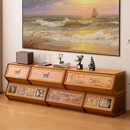 Chinese style bamboo storage - style,