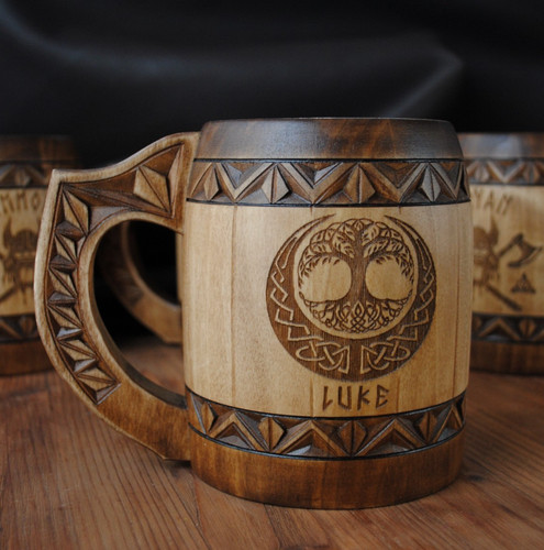 Personalized life tree beer - personalized,
