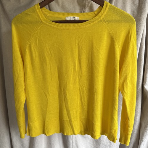 Zara knitwear yellow - zara,