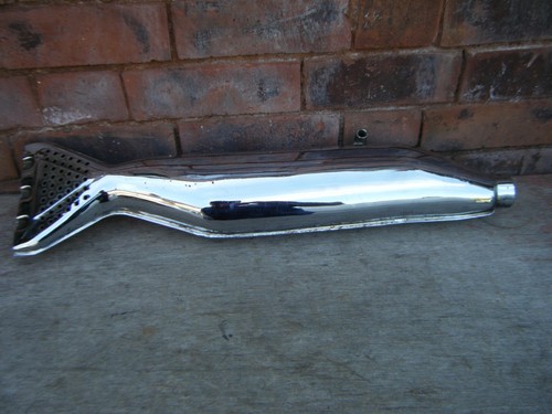 Velocette exhaust silencer - velocette,