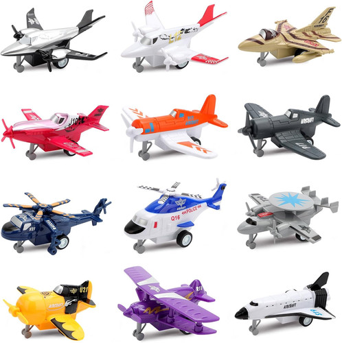 Set pull back airplanes - of,