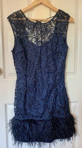 Lipsy vip backless navy blue - lipsy,