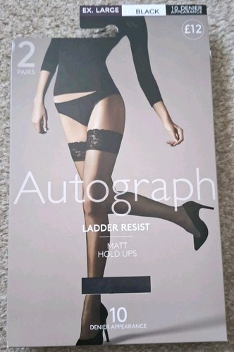 Hold ups x 2 pairs - hold,