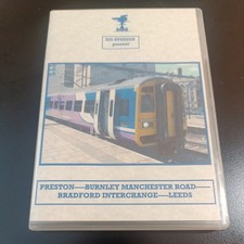 DVD - NR 63 - 225 STUDIOS Cab Ride Northern Rail Preston Burnley Bradford Leeds