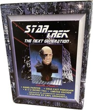 Vintage 1996 Star Trek The Next Generation Locutus Of Borg Ltd Ed Cold Cast Bust