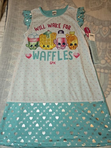 Shopkins girls nightgown lg - girls, nightgown,