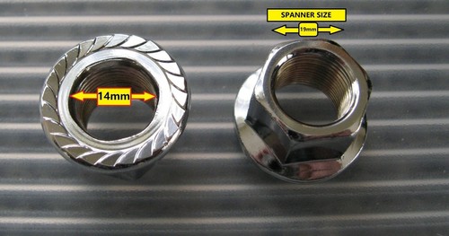 Pair chrome bmx - ,