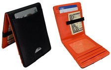 Orange Slim 6 SLOT Money Clip
