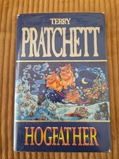 Hogfather -Terry Pratchett / Josh Kirby First Edition 1974 unclipped dw