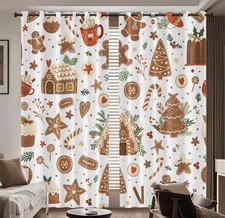 Christmas  Curtains Xmas