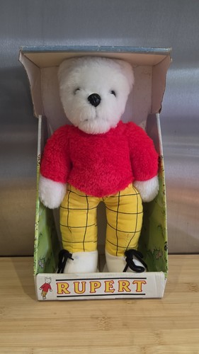 Real soft toys rupert bear - soft,