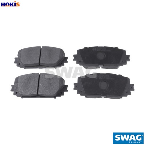 Brake pad set disc - brake, 10