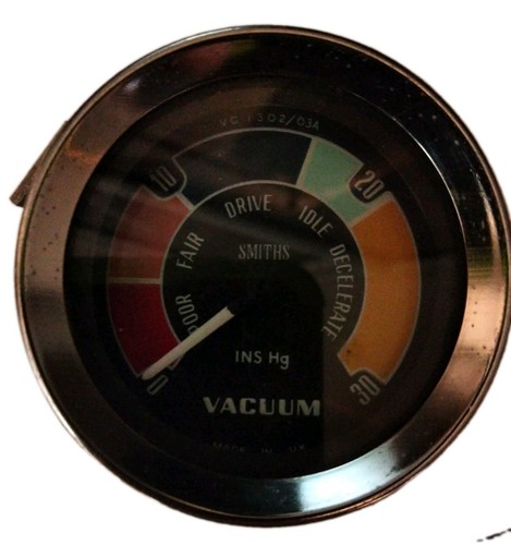 Smiths coloured vacuum - smiths, gauge