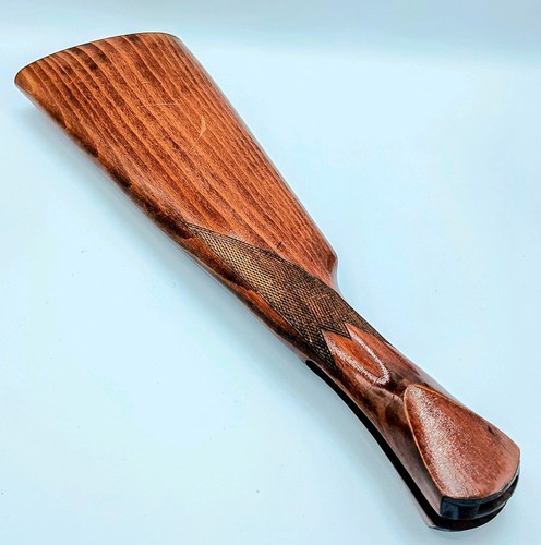 Wooden shotgun stock - shotgun,