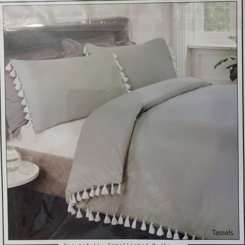 Tassel duvet cover set - tassel,