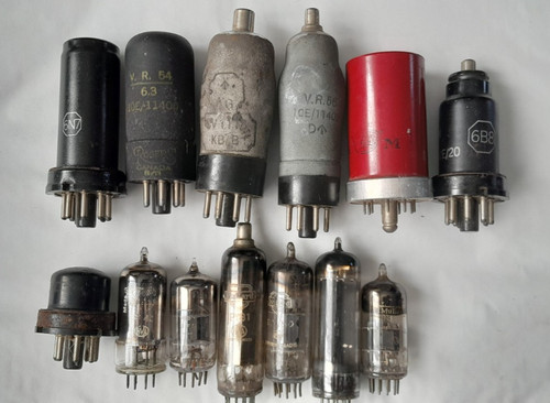 Various tubes valves - x,