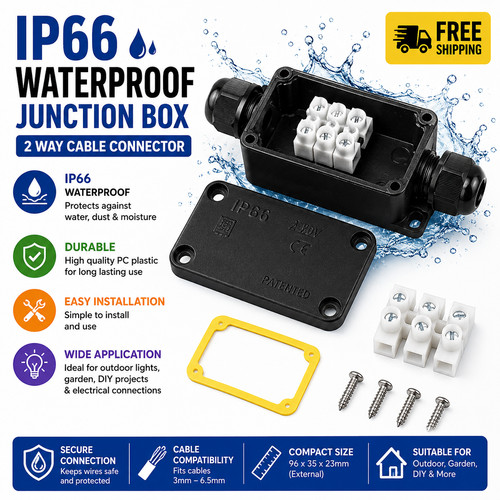 Ip66 waterproof junction box - ip66,