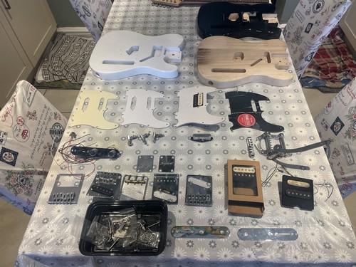 Telecaster partscaster job lot - partscaster,