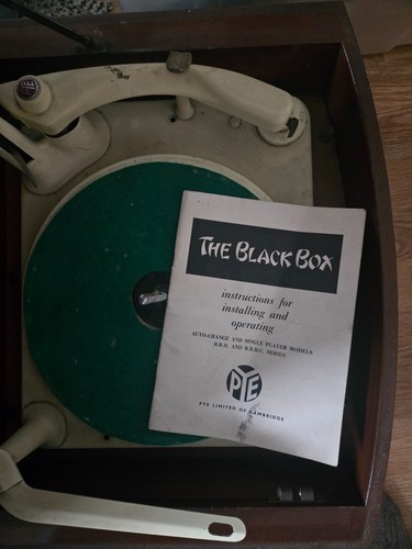 Vintage record player pye - vintage, player: