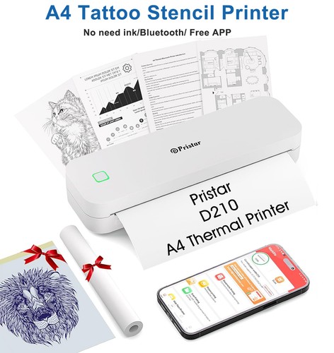 Inkless thermal printer - a4,